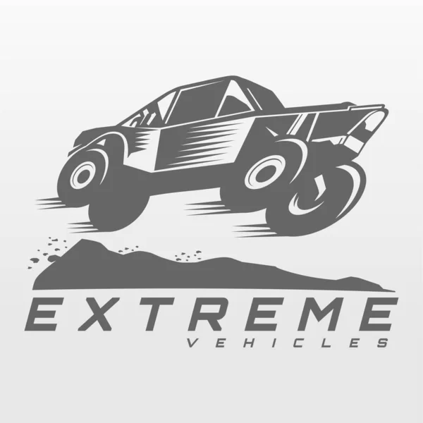 Vehículos Extrema Logo Diseño Icono Vector — Archivo Imágenes Vectoriales