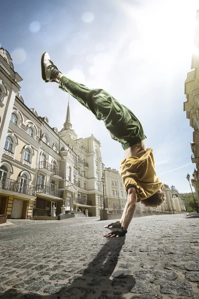 Straat danser — Stockfoto