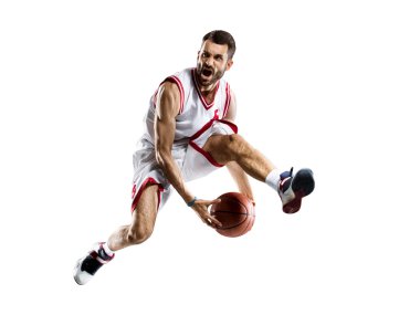 Basketbolcu iş başında