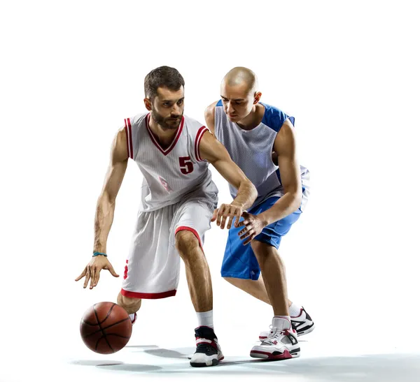 Jogadores de basquete — Fotografia de Stock