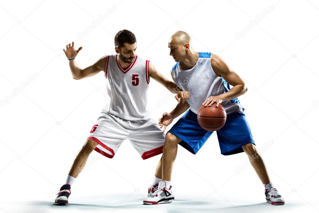 Basketball players — Stock Photo © 103tnn #47137451