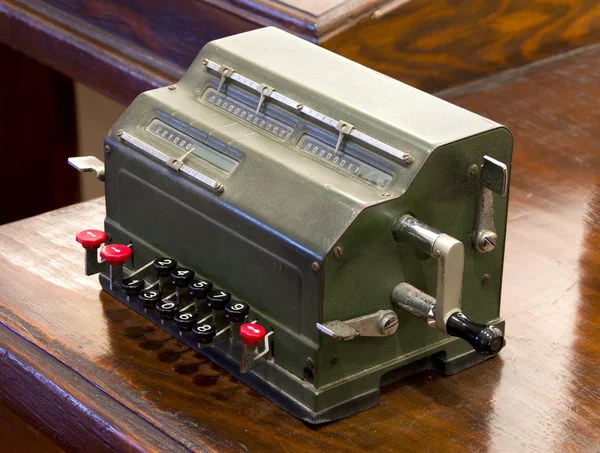 Eski hesap makinesi — Stok fotoğraf