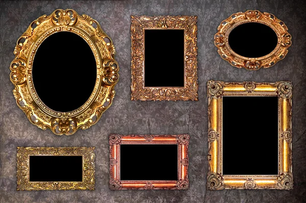 Set of antique frames — Stock Photo, Image