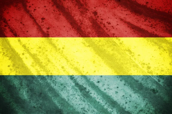 Bandeira da Bolívia — Fotografia de Stock