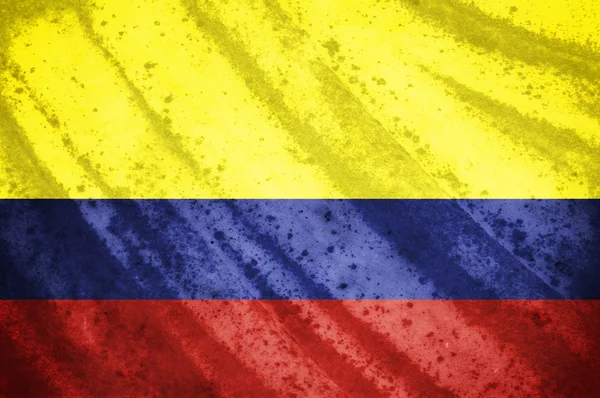 Kolumbianische Flagge — Stockfoto