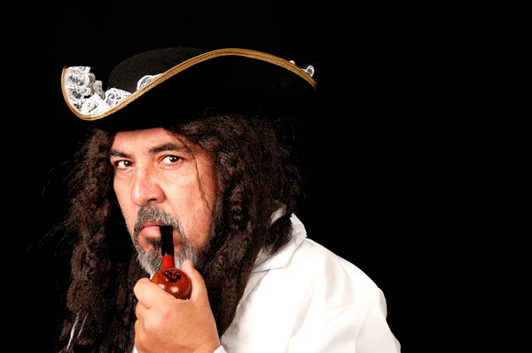 Un uomo vestito da pirata . — Foto Stock