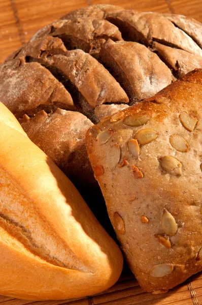 Assortment of baked bread — Stock Photo, Image