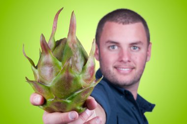adam gösteren dragon meyve