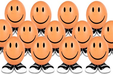 gülen komik yumurta