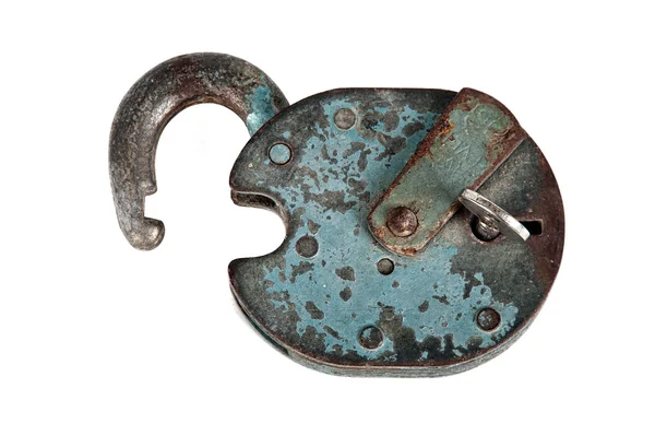 กุญแจเก่าพร้อมกุญแจ — ภาพถ่ายสต็อก