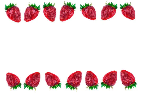 Strawberry frame — Stock Photo, Image