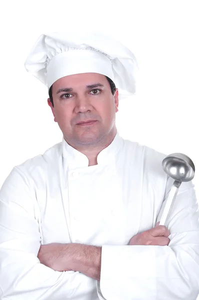 Chef sonriente —  Fotos de Stock