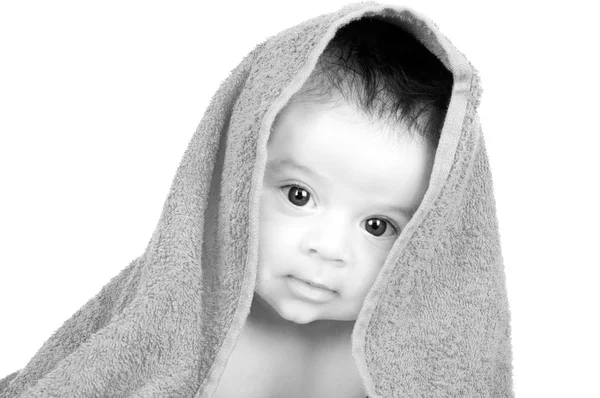 Baby after bath — Stock Photo, Image