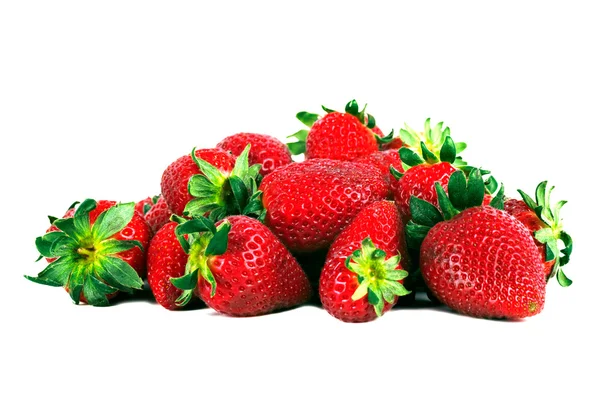 Strawberry fruits heap. — Stock Photo, Image