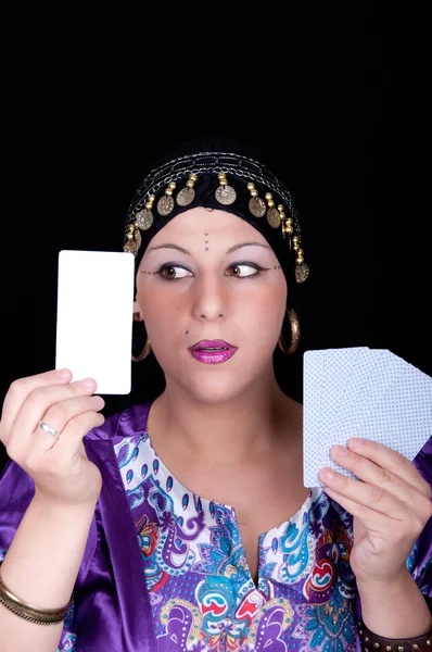Gypsy fortune teller — Stock Photo, Image