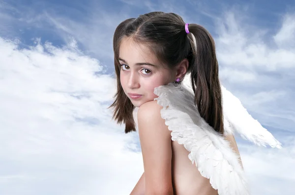 Милый ангелочек — стоковое фото