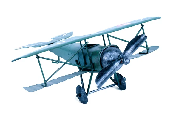 Avión viejo juguete — Foto de Stock