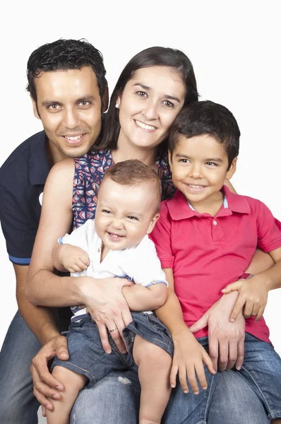 Family with childrens Stock Image