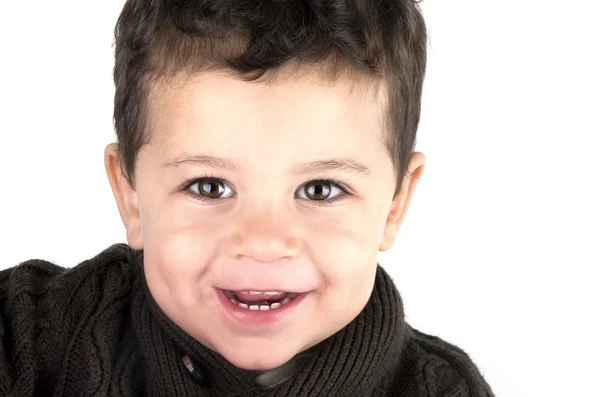 Portrait of a smiling little boy — Stock Photo, Image