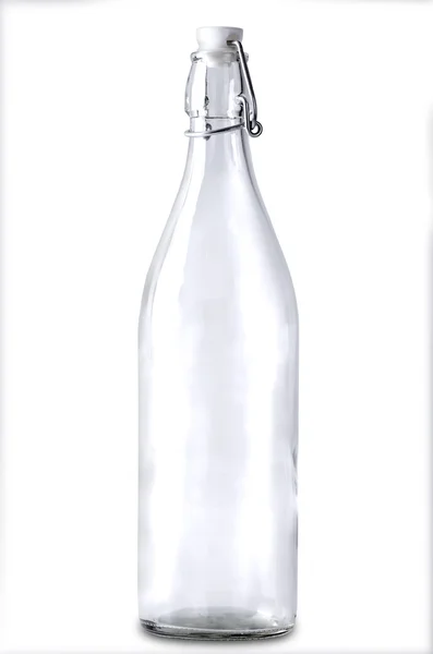 Botol kaca dengan ayunan atas — Stok Foto