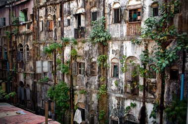 yangoon sokakları myanmar