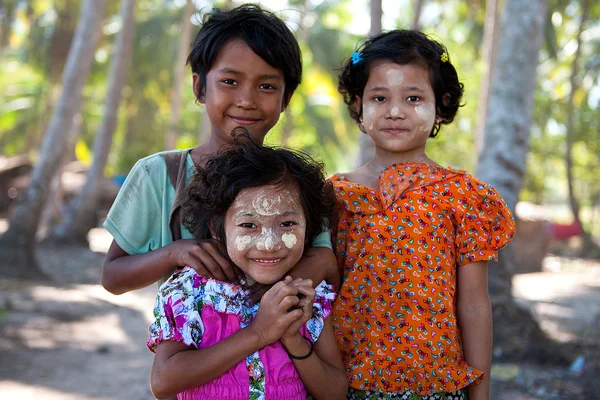 Burmeese kids — Stock Photo, Image