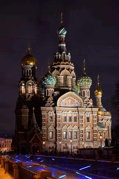 Kan Kurtarıcı Kilisesi, St. Petersburg, Rusya — Stok fotoğraf