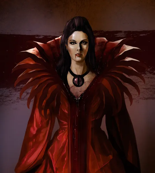 Vampire countess — Stock Photo, Image