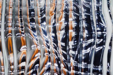 Yakın plan fotoğraf desenli cam tuğla kiremitler yüzey arkaplanı..