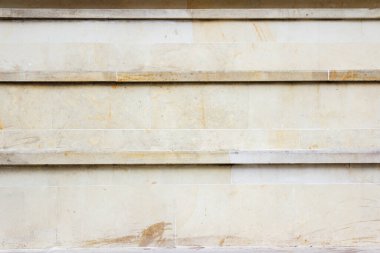 Eski merdiven mermer yüzeyinin yakın çekim fotoğraf dokusu.