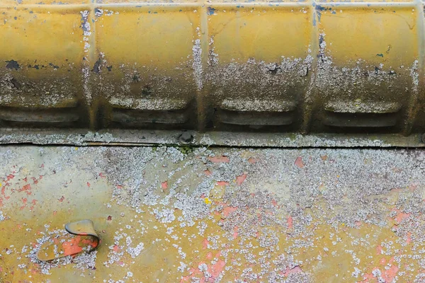 Photo Old Rusty Military Vehicle Armored Surface Plate — Stock Photo, Image