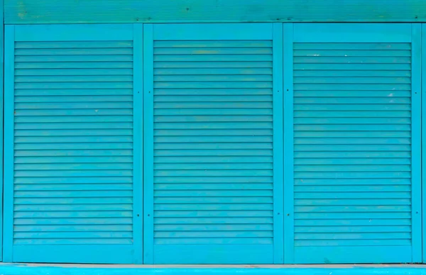 Textuur Foto Van Horizontale Versleten Blauwe Verf Gekleurde Houten Tinten — Stockfoto