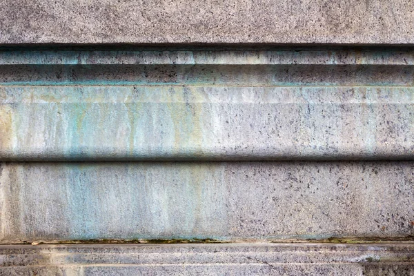 Textura Foto Superfície Parede Concreto Desgastado Manchado Com Bordas — Fotografia de Stock