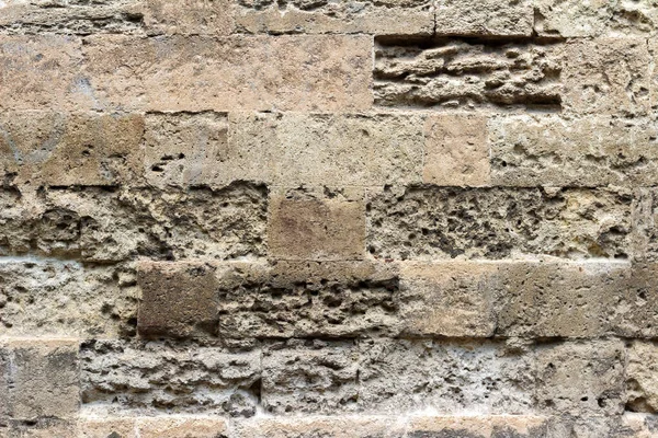 Fototekstura Starych Starożytnych Murów Kamiennych — Zdjęcie stockowe