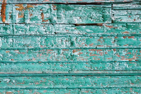 Texture Photo Vieux Panneaux Bois Peints Vert Usé — Photo