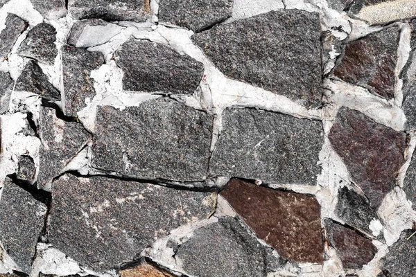 Fotografia Tekstury Szary Kolorowy Kamień Ściany Płytki — Zdjęcie stockowe