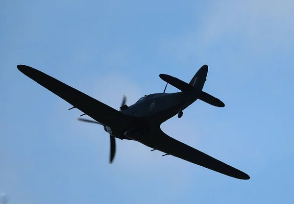 Pokazy Lotnicze East Kirkby Lincolnshire Wielka Brytania Sierpień 2022 Hawker — Zdjęcie stockowe