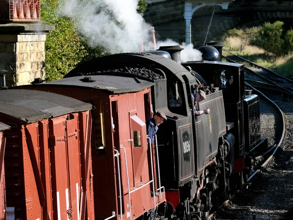 North Yorkshire Mors0 Eisenbahn 2022 Großbritannien Jährliche Dampfgala Eine Feier — Stockfoto