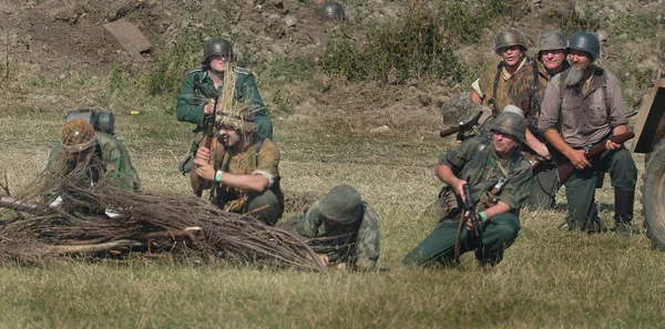 Yorkshire Muestra Experiencia Tiempos Guerra Leeds Reino Unido Agosto 2022 — Foto de Stock