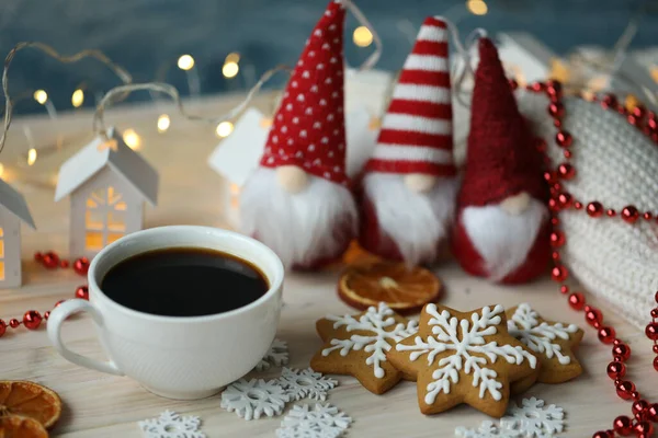 Tazza Caffè Con Chokolate — Foto Stock