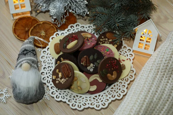 Chokolate Christmas Decoration — Stock Photo, Image