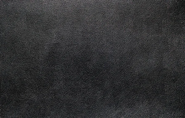 Textura de couro preto para fundo. — Fotografia de Stock