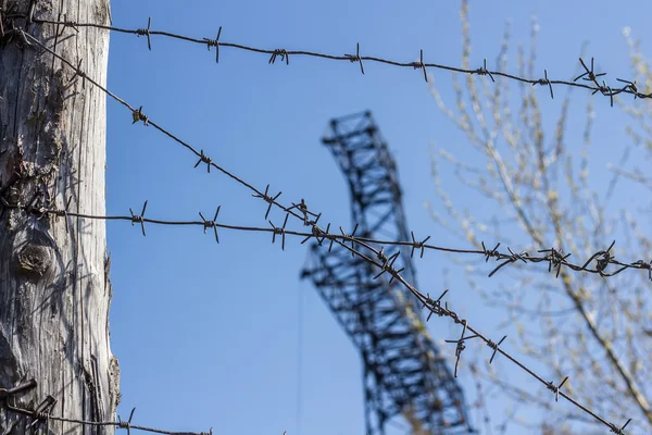 dikenli tel çit sanayi bölgesi