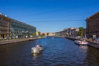 saint-Petersburg güzel kanal