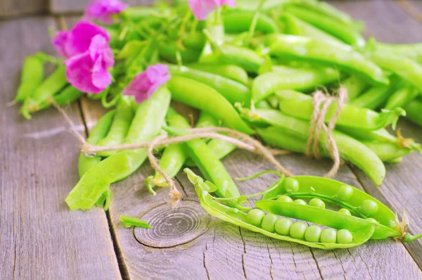 Guisantes verdes — Foto de Stock