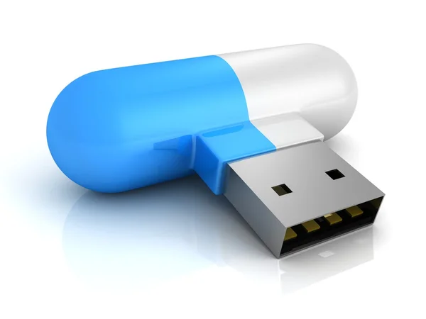 Concept usb flash drive — Stock Photo, Image