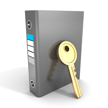 kağıt belgeleri gri telli