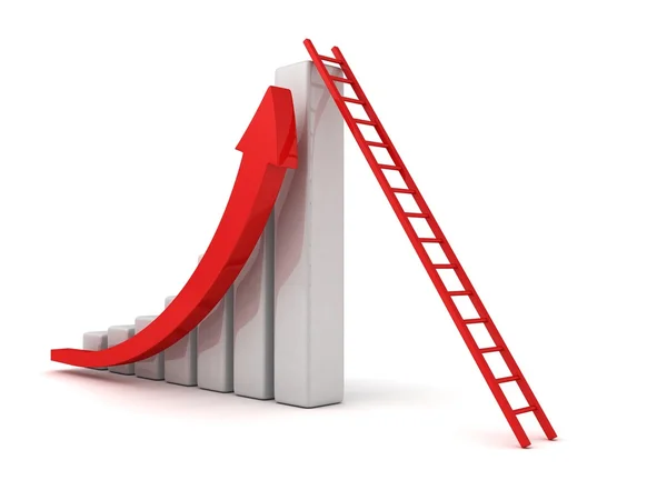 Success business graph — Stock Photo, Image