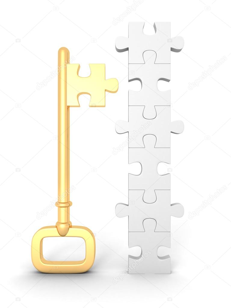 Golden success key