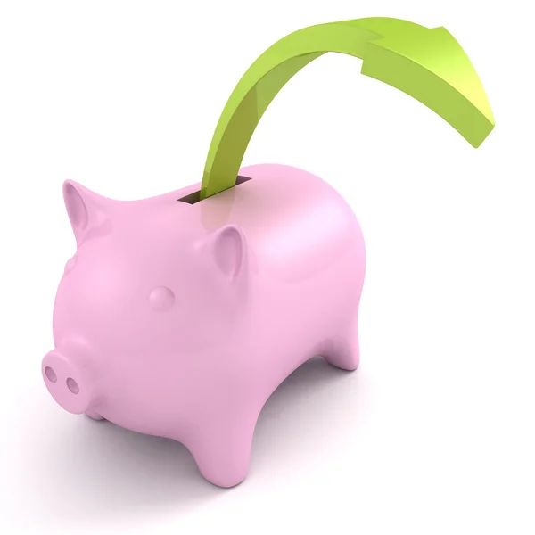 Piggy coin money bank — Stock Photo, Image